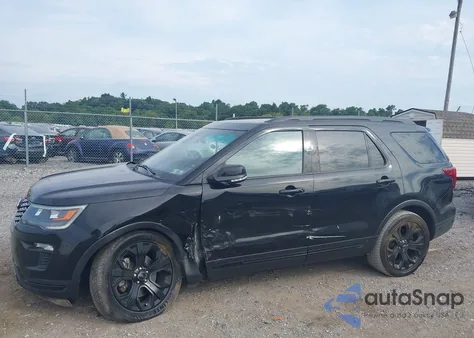 2019 Ford Explorer Sport z USA, uszkodzony, nr VIN 1FM5K8GTXKGB00045